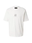 ARMANI EXCHANGE T-Shirt taupe/offwhite