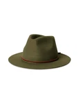 Brixton Hut WESLEY FEDORA karamell/oliv
