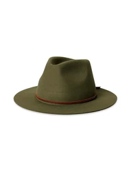Brixton Hut WESLEY FEDORA karamell/oliv