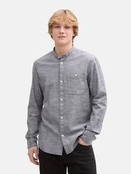 TOM TAILOR DENIM Hemd grau