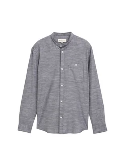 TOM TAILOR DENIM Hemd grau