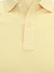 G-STAR Poloshirt 'Dunda' gelb/weiß