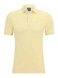 G-STAR Poloshirt 'Dunda' gelb / wei