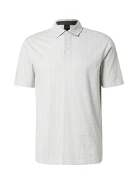 Poloshirt schwarz / offwhite