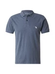 Abercrombie & Fitch Poloshirt blaumeliert