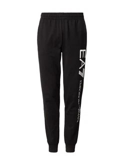EA7 Emporio Armani Hose schwarz/weiß