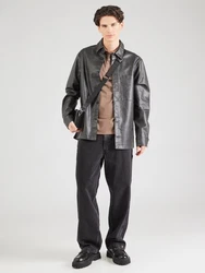 GUESS Poloshirt QUATTRO braun/schwarz