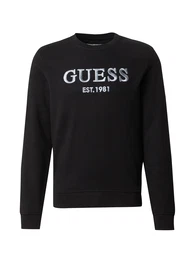 Sweatshirt 'BEAU' hellblau / schwarz