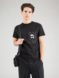 Karl Lagerfeld T-Shirt ecru/dunkelgrau/schwarz/weiß