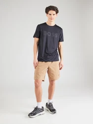 BOSS Funktionsshirt grau/schwarz