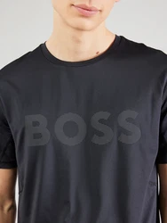 BOSS Funktionsshirt grau/schwarz