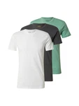 Polo Ralph Lauren T-Shirts CREW 3-PACK-CREW UNDERSHIRT 'Spring Start' petrol / schwarz / weiß Polo Ralph Lauren T-Shirts CREW 3-PACK-CREW UNDERSHIRT 'Spring Start' petrol / schwarz / weiß