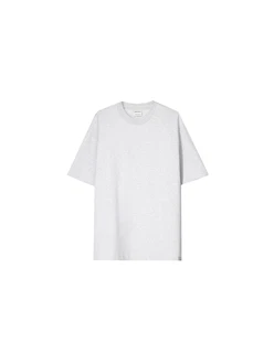 Bershka T-Shirt graumeliert