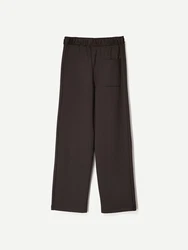 Bershka Hose dunkelbraun