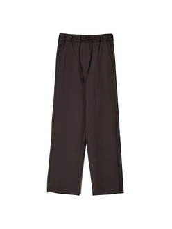 Bershka Hose dunkelbraun
