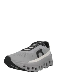 Laufschuh 'Cloudmonster' grau / schwarz / wei