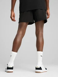 PUMA Shorts ESS TAPE WOVEN SHORTS (5) schwarz/weiß