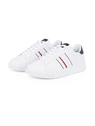TOMMY HILFIGER Sneaker marine/rot/weiß