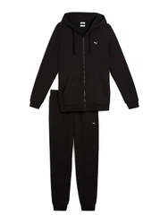 PUMA Trainingsanzug schwarz/weiß