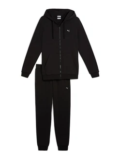 PUMA Trainingsanzug schwarz/weiß