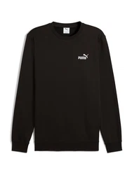 PUMA Sweatshirt ESS No. 1 schwarz/weiß