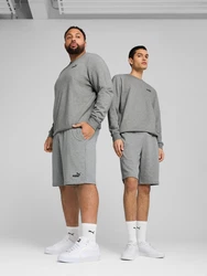 PUMA Shorts 'ESS No. 1' graumeliert/schwarz