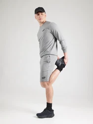PUMA Shorts 'ESS No. 1' graumeliert/schwarz