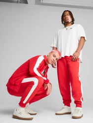 PUMA Hose 'T7 ALWAYS ON' rot/weiß