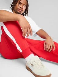 PUMA Hose 'T7 ALWAYS ON' rot/weiß