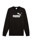 PUMA Sweatshirt 'ESS No. 1' schwarz/offwhite