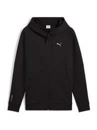 Sportsweatjacke 'PUMATECH' schwarz