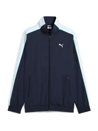 Trainingsjacke 'T7' navy / trkis / offwhite