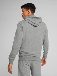 PUMA Sweatshirt ESS No. 1 graumeliert/schwarz