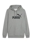 PUMA Sweatshirt ESS No. 1 graumeliert/schwarz PUMA Sweatshirt ESS No. 1 graumeliert/schwarz