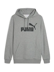 PUMA Sweatshirt ESS No. 1 graumeliert/schwarz