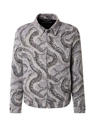 Jacke 'RIKKA 10' grau / anthrazit / basaltgrau / wei