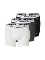 Polo Ralph Lauren Herren Boxer Shorts 3er Pack BOXER BRIEF grau/dunkelgrau/schwarz/weiß