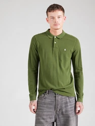 UNITED COLORS OF BENETTON Poloshirt Shirt grnmeliert