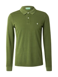 UNITED COLORS OF BENETTON Poloshirt Shirt grnmeliert