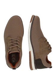 TOM TAILOR Sportlicher Schnürschuh cappuccino