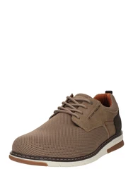 TOM TAILOR Sportlicher Schnürschuh cappuccino