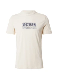 T-Shirt sand / taubenblau / hellblau / schwarz
