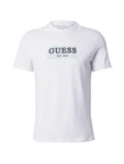 GUESS T-Shirt mint / schwarz / weiß
