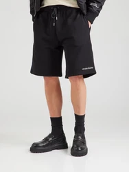 GUESS JEANS Shorts schwarz/offwhite