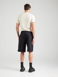 GUESS JEANS Shorts schwarz/offwhite