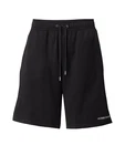 GUESS JEANS Shorts schwarz/offwhite