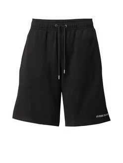 GUESS JEANS Shorts schwarz/offwhite
