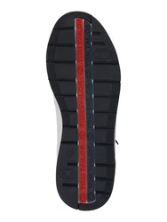 TOM TAILOR Sneaker hellgrau/schwarz/weiß