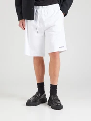 GUESS JEANS Shorts dunkelblau/weiß