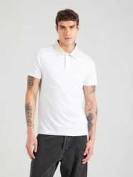 GUESS Poloshirt 'NOLAN' weiß